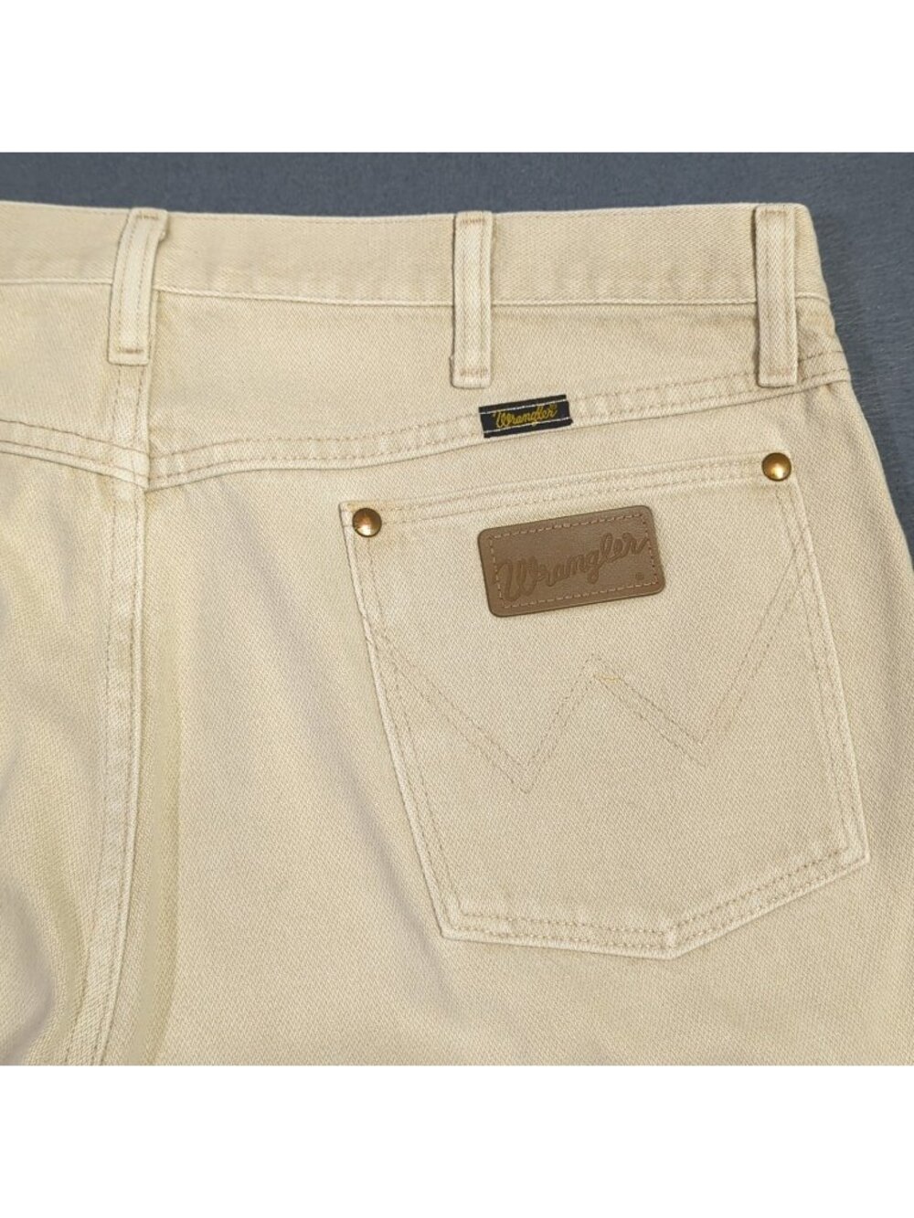 Wrangler Jeans Men's 38x32 Tan 13MWZ Cowboy Cut Western Rodeo - Picture 1 of 11